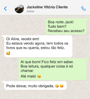 Depoimento de Cliente 1